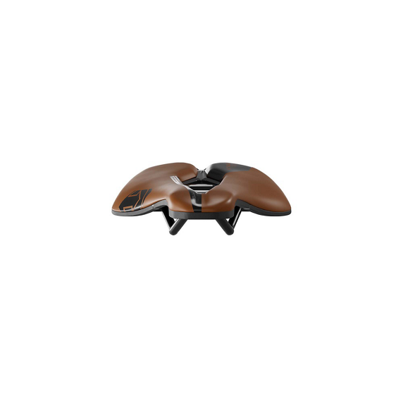 STEALTH PERFORMANCE CURVED 152mm PRO Saddle Brown Steel Rails