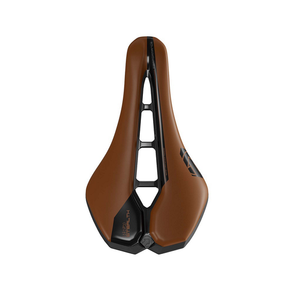 STEALTH PERFORMANCE CURVED 152mm PRO Saddle Brown Steel Rails