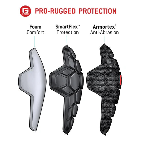 G-FORM PRO RUGGED 2 Προστατευτικό κνήμης μαύρο