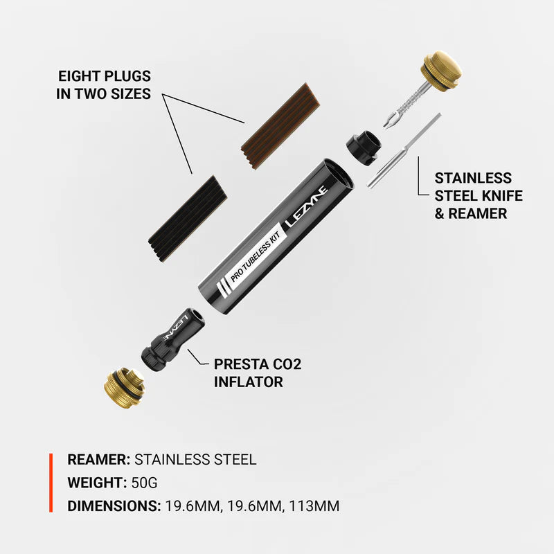 Πολυεργαλεία LEZYNE KIT PRO TUBELESS