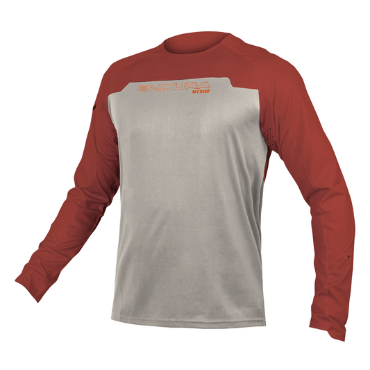 ENDURA MT500 BURNER Μακρυμάνικο Jersey Κόκκινο 2025