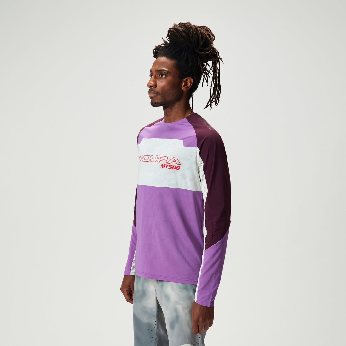 ENDURA MT500 BURNER LITE Μακρυμάνικη φανέλα μοβ