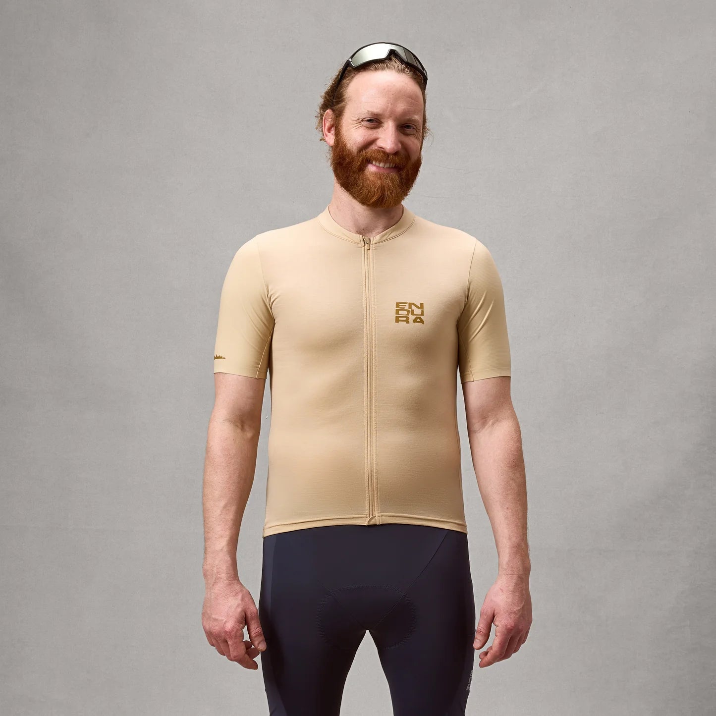 ENDURA ALLTRACK RIDE Short Sleeve Jersey Sand