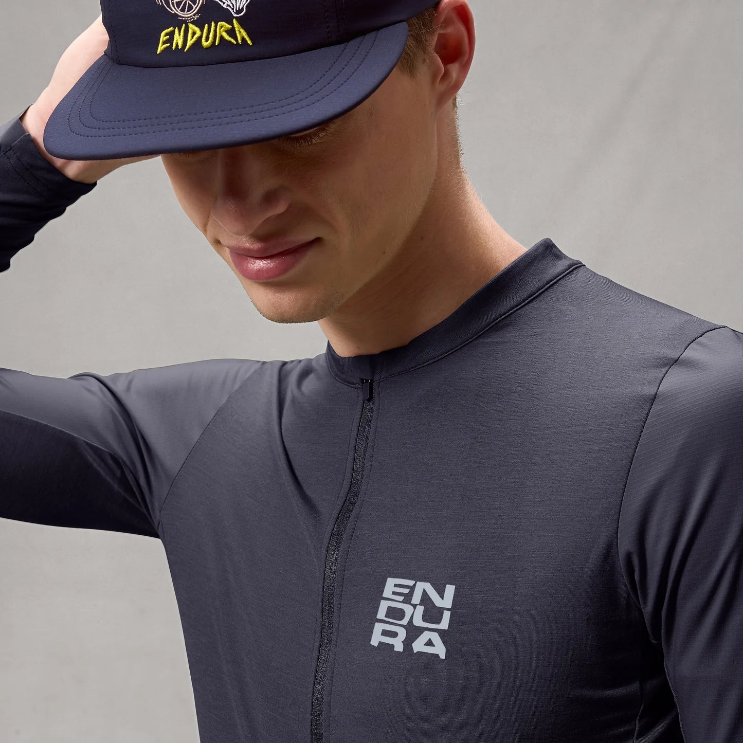 ENDURA ALLTRACK RIDE Μακρυμάνικο Carbon Jersey Γκρι