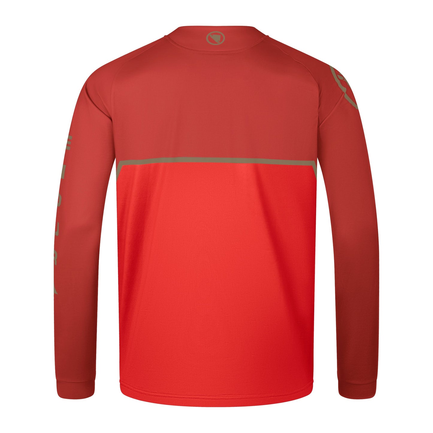 ENDURA CORE PRINTED Long Sleeve Jersey Red 2025
