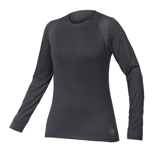 Women's ENDURA SINGLETRACK Long Sleeve Jersey Grey
