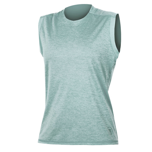 Women's Sleeveless ENDURA SINGLETRACK Jersey Grey 2025