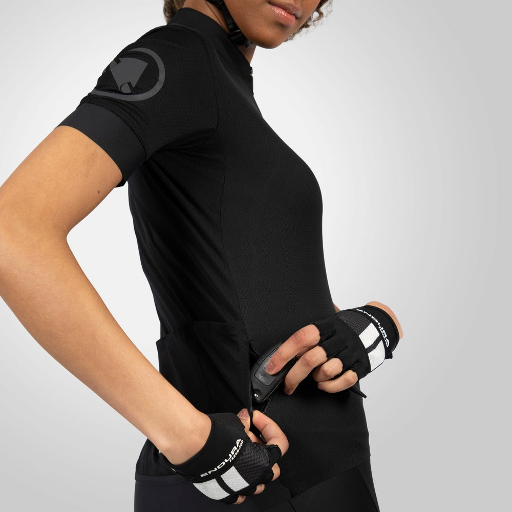 ENDURA FS260 Γυναικείο κοντομάνικο Jersey Μαύρο 2025