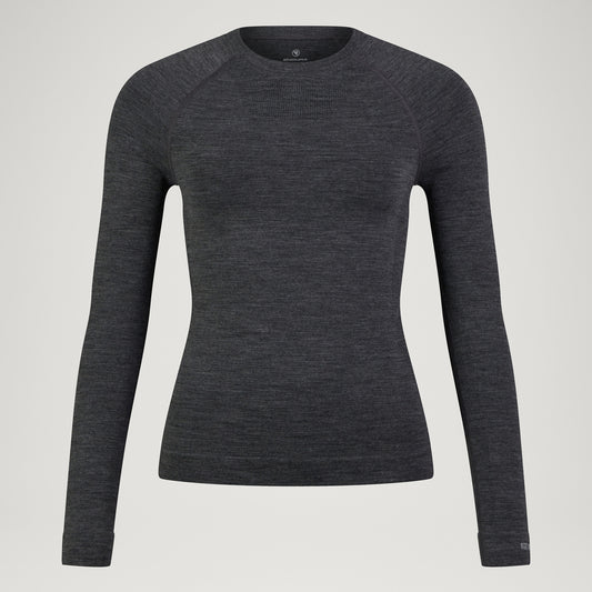 Women's ENDURA BAABAA PRO Long Sleeve Underwear Grey