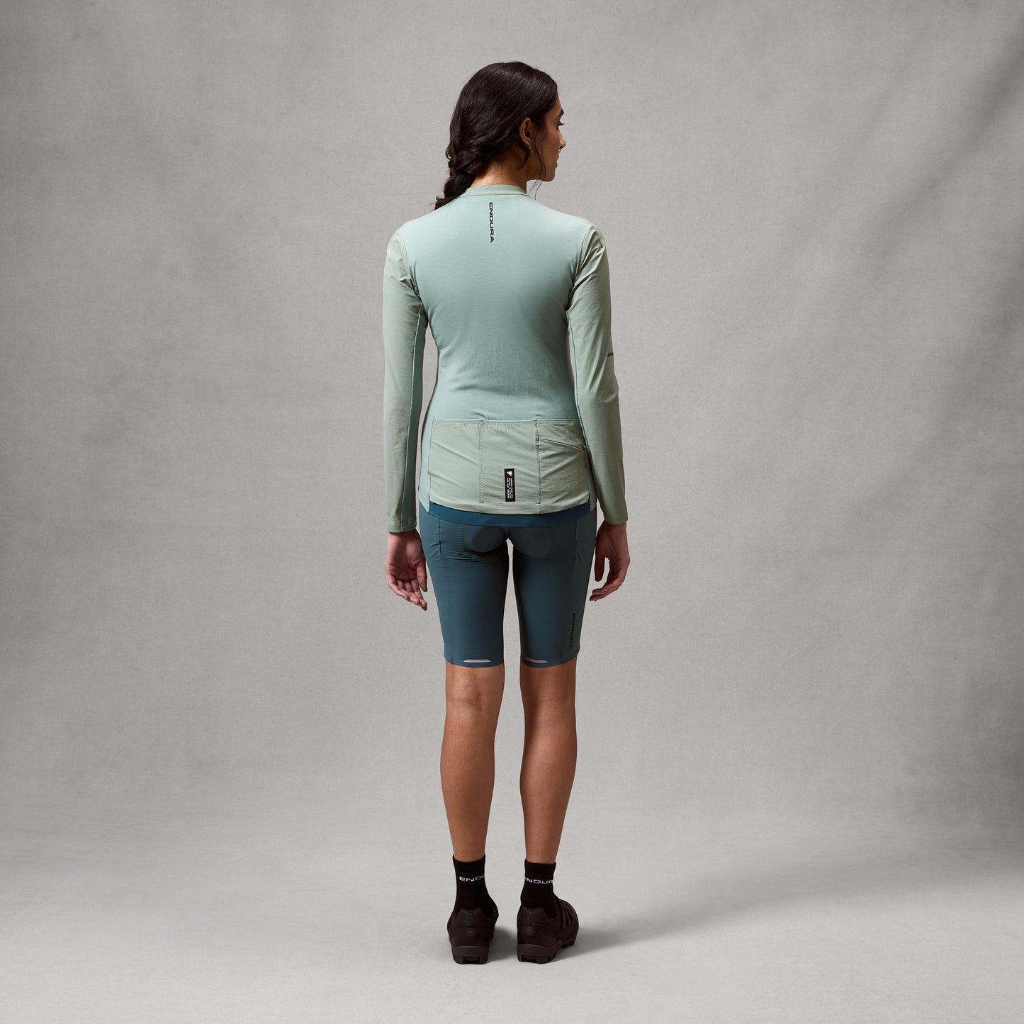 ENDURA ALLTRACK RIDE Women's Long Sleeve Jersey Sage Green
