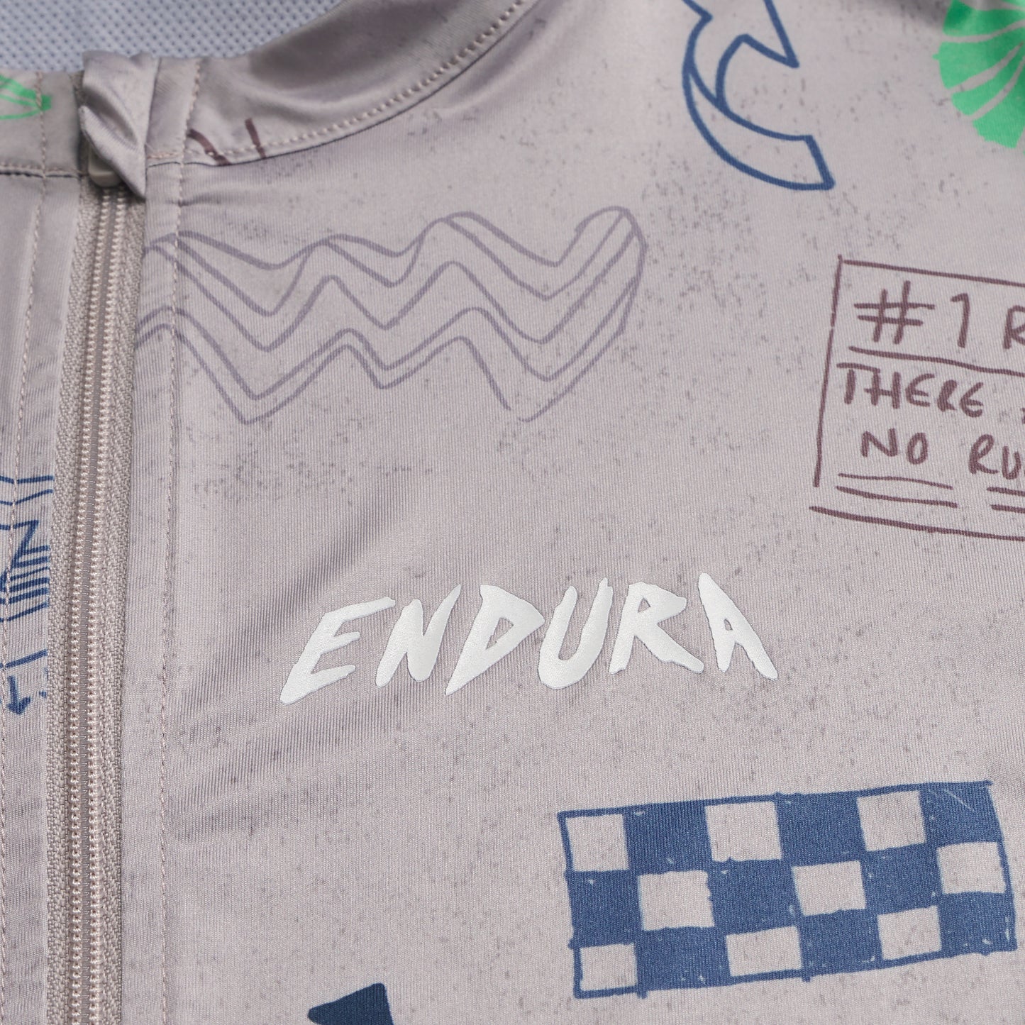Women's ENDURA PRO SL PRINT GTI Short Sleeve Titanium Jersey