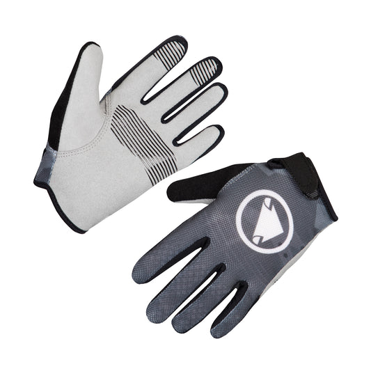 ENDURA HUMMVEE Junior Camo Grey Gloves