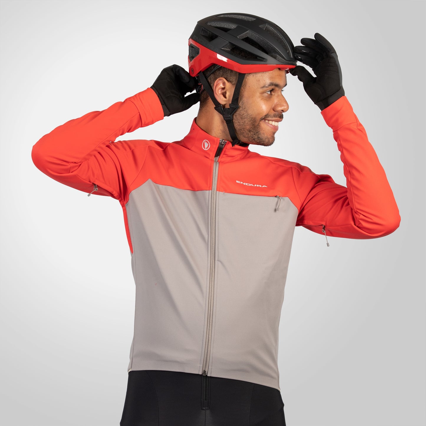 ENDURA WINDCHILL II Μπουφάν Γκρι/κόκκινο