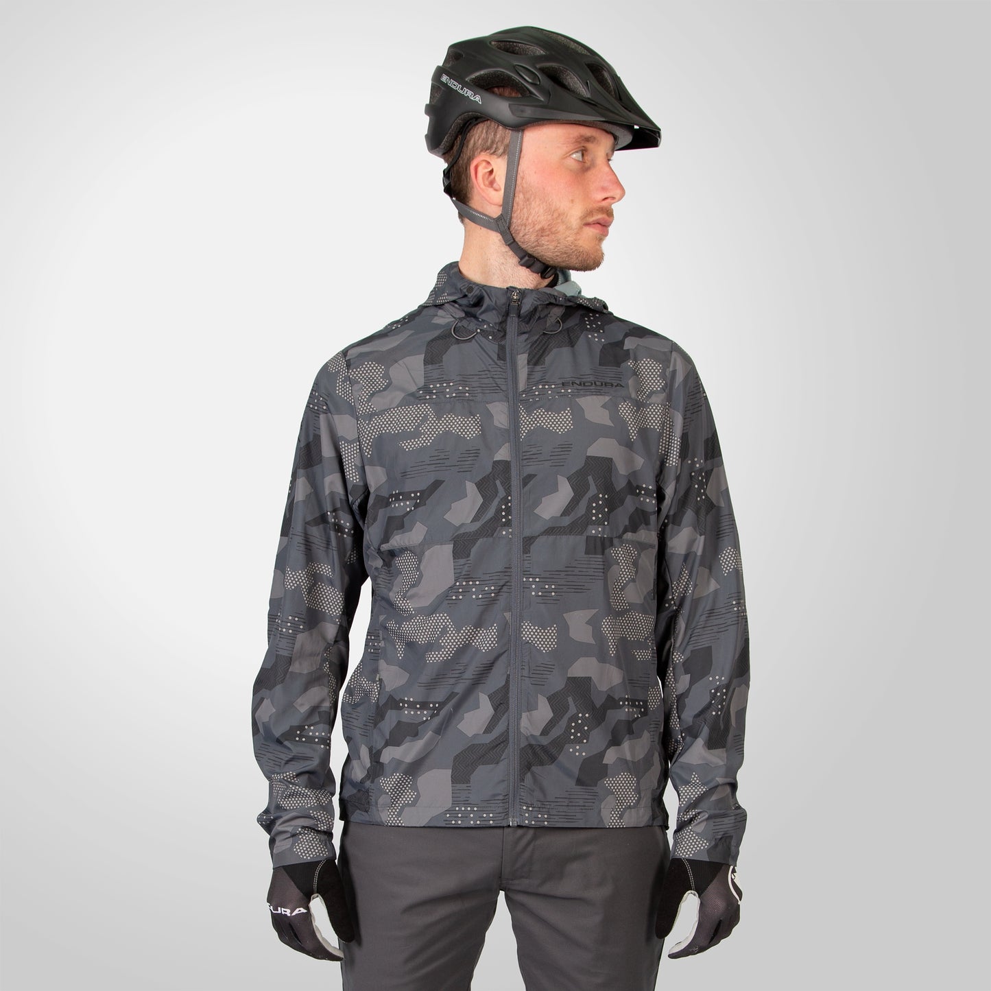 ENDURA HUMMVEE WINDSHELL Camo Grey Jacket