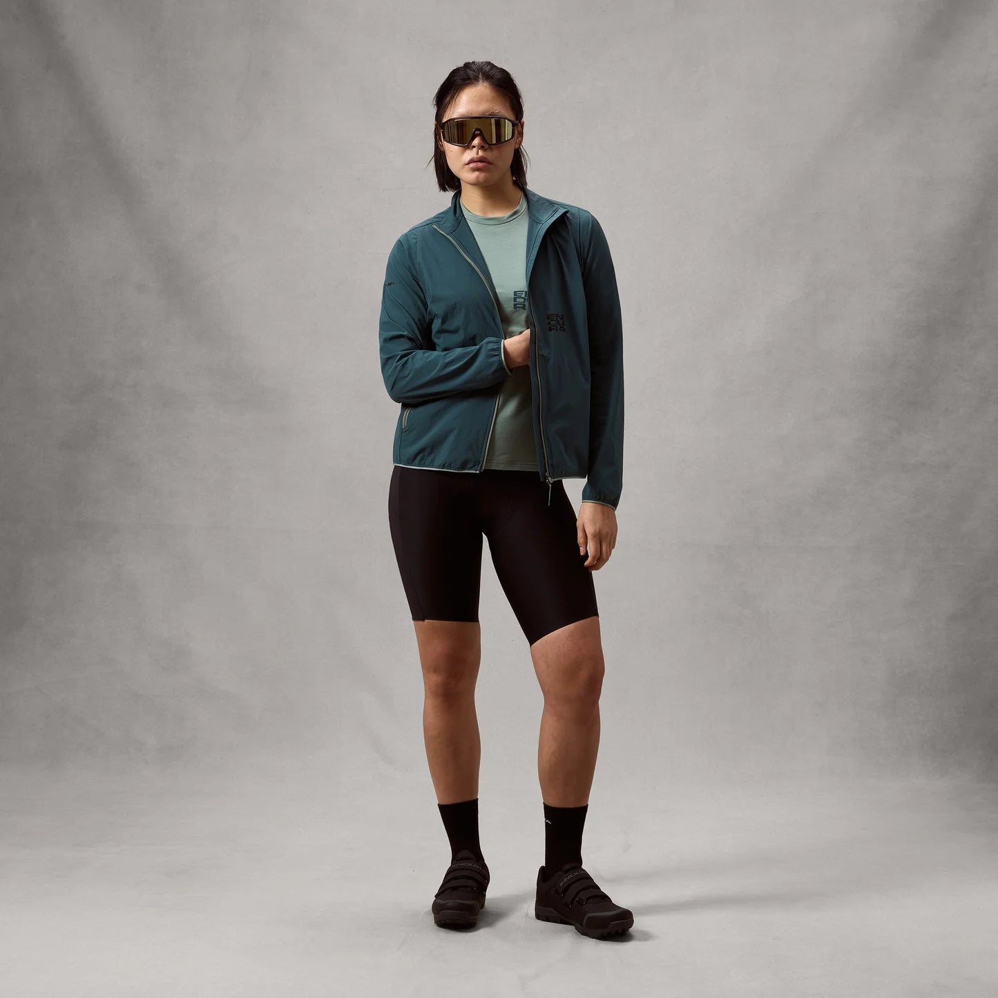 ENDURA ALLTRACK RIDE PACKABLE Jacket Women's Teal