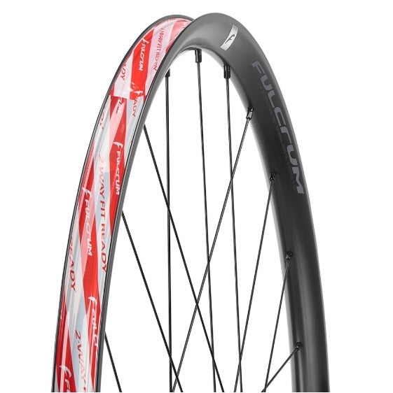 Ζεύγος τροχών FULCRUM RAPID RED AL 700c Tubless Ready (Center Lock)
