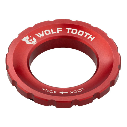 Εξωτερικό παξιμάδι Centerlock WOLF TOOTH, κόκκινο