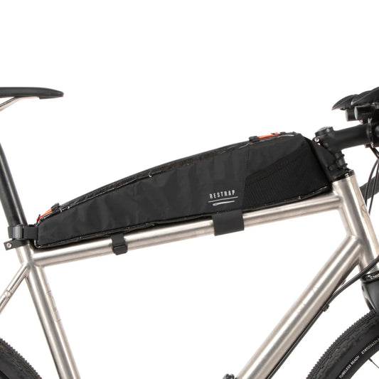 Τσάντα πλαισίου RESTRAP RACE TOP TUBE BAG LONG 2 L Μαύρο