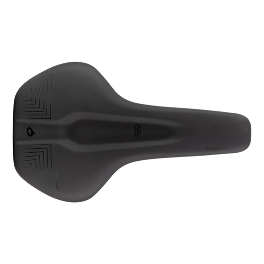 Saddle PROLOGO RAION 145mm RECYCLED Steel Rails Black