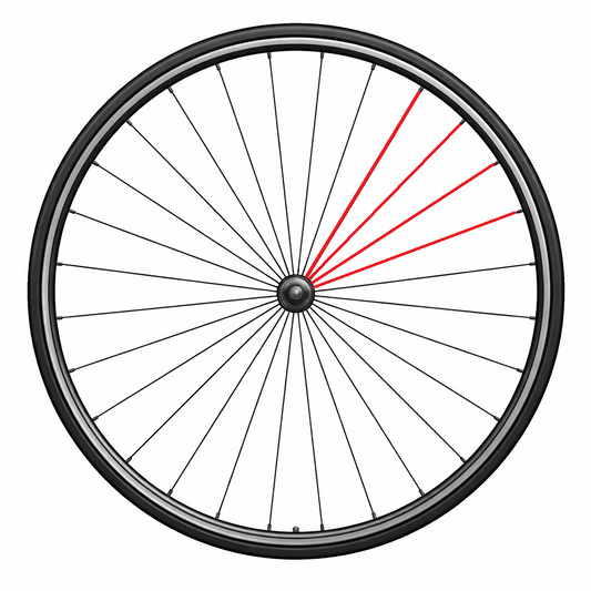 CAMPAGNOLO FULL SPOKE ΠΊΣΩ ΑΡΙΣΤΕΡΆ ZONDA (4 ΤΕΜ.)