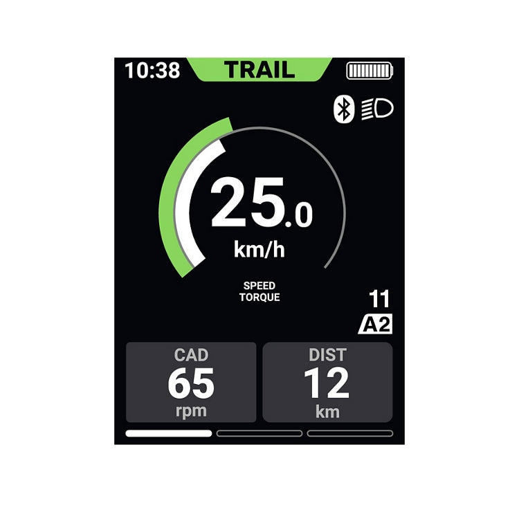 SHIMANO Steps SC-EN610 display