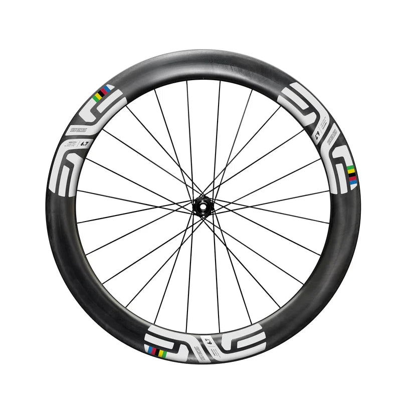 ENVE SES 6.7 Tubeless Ready μπροστινή ρόδα (κεντρικό κλείδωμα) Λευκό