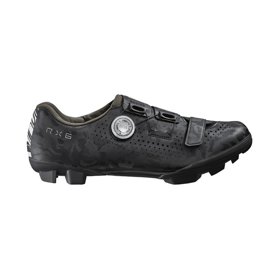 SHIMANO RX600 Μεγάλα μαύρα παπούτσια GRAVEL