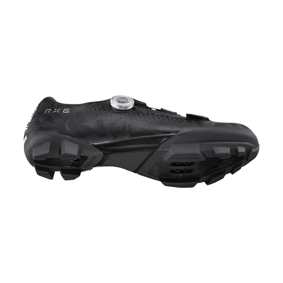 SHIMANO RX600 Μεγάλα μαύρα παπούτσια GRAVEL