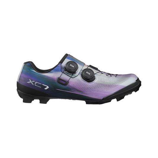 SHIMANO XC703 Butterfly Silver MTB Παπούτσια