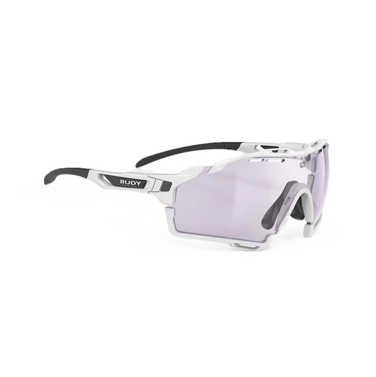 Glasses RUDY PROJECT CUTLINE White Lenses IMPACTX™ Photochromic Laser Purple