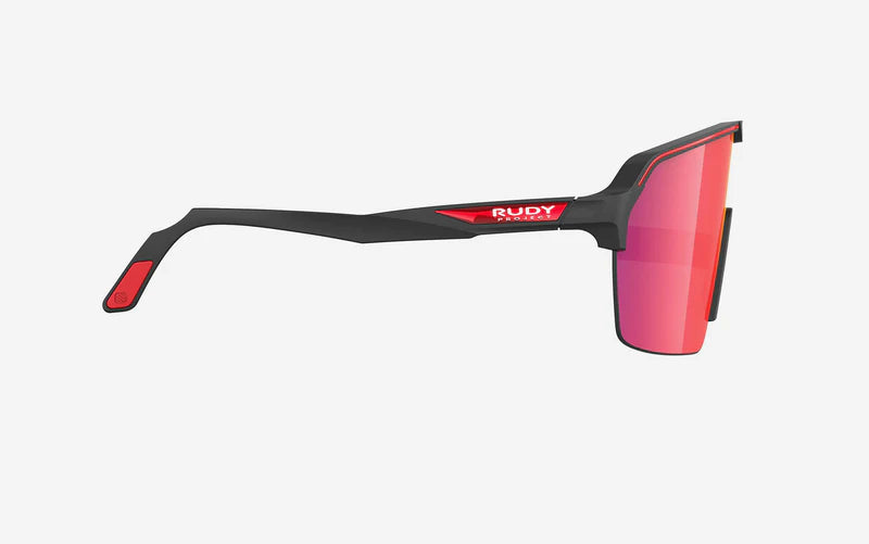 Sunglasses RUDY PROJECT SPINSHIELD AIR Black Matt Lenses RP Optics Multilaser Red