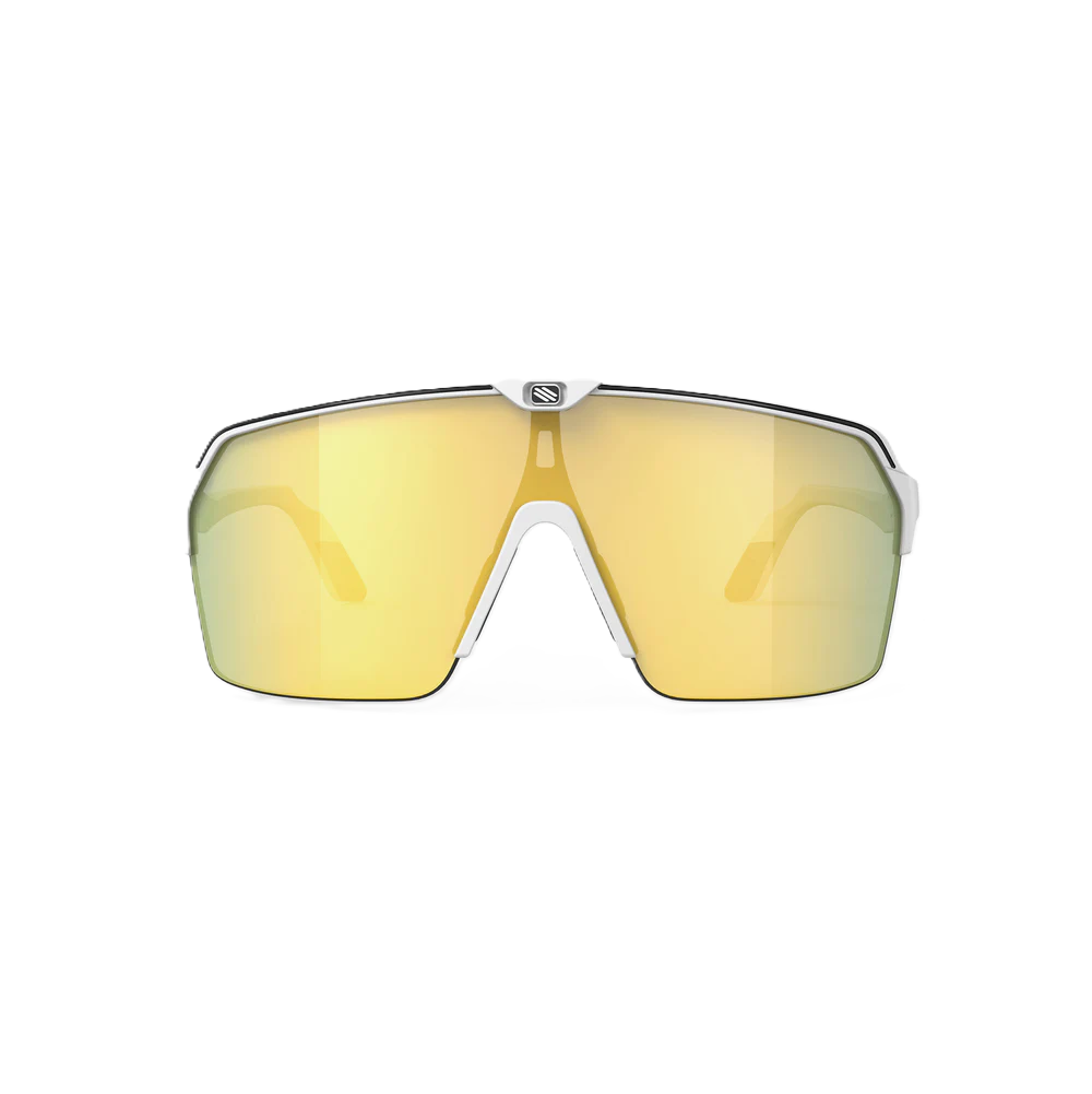 RUDY PROJECT SPINSHIELD AIR Γυαλιά Matt White RP Optics Multilaser Gold φακοί