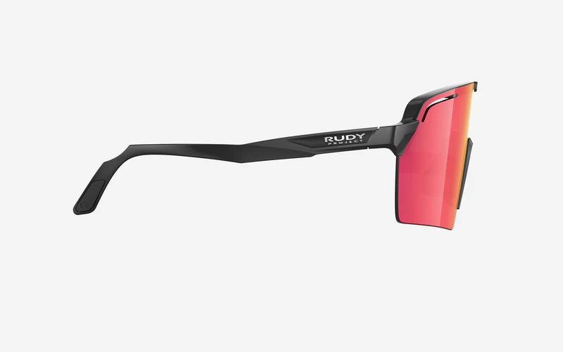 RUDY PROJECT SPINSHIELD PRO Γυαλιά γυαλιά μαύρα RP Optics Multilaser κόκκινοι φακοί