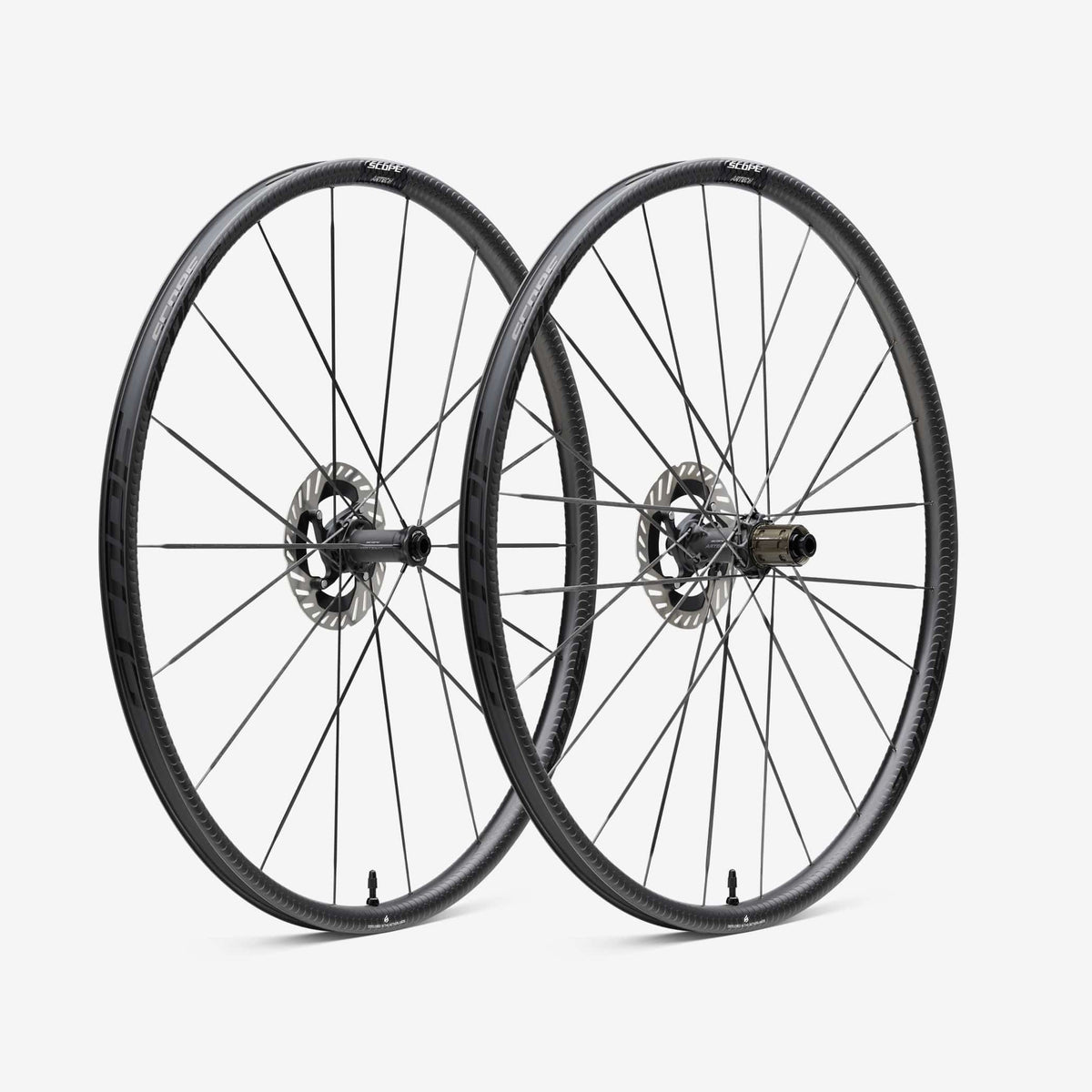 Ζεύγος τροχών SCOPE Artech 2 Tubeless Ready (Centerlock) Μαύρο