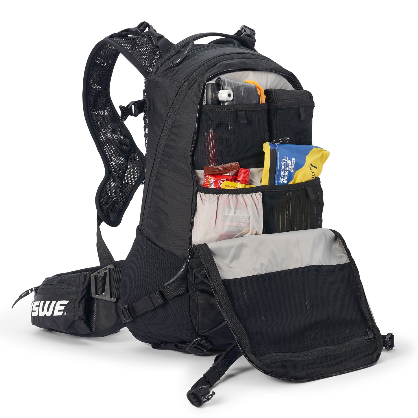 USWE SHRED 16 L Backpack, Black