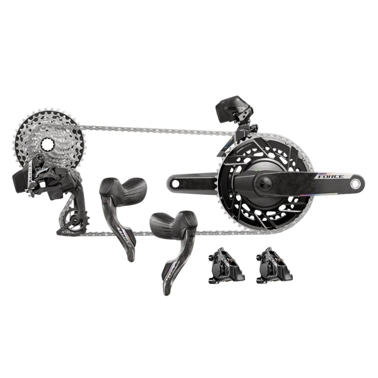 Groupesets SRAM FORCE AXS E1 2x12V