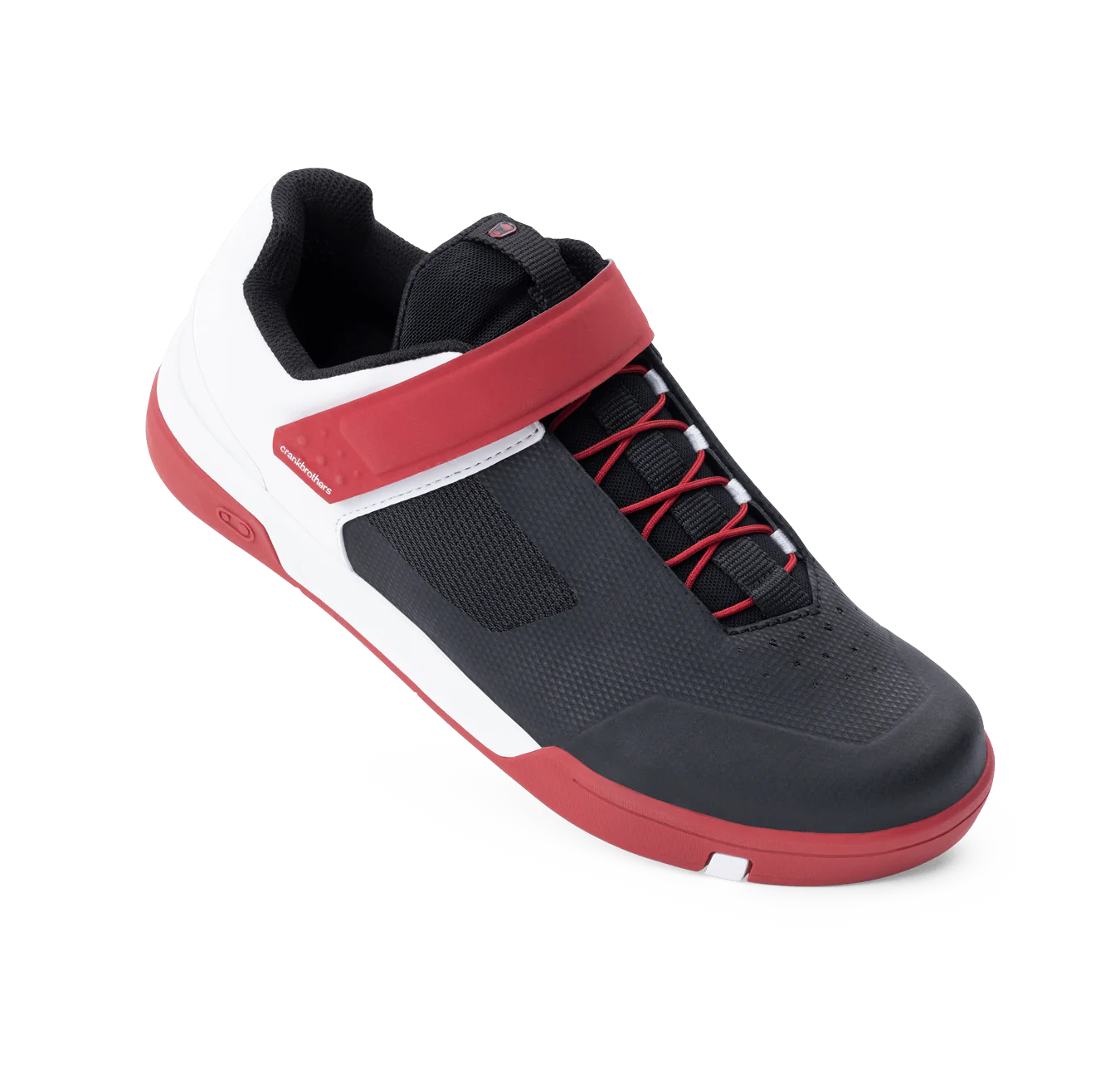CRANKBROTHERS STAMP SPEED LACE FLAT MTB shoes Black/Red/White