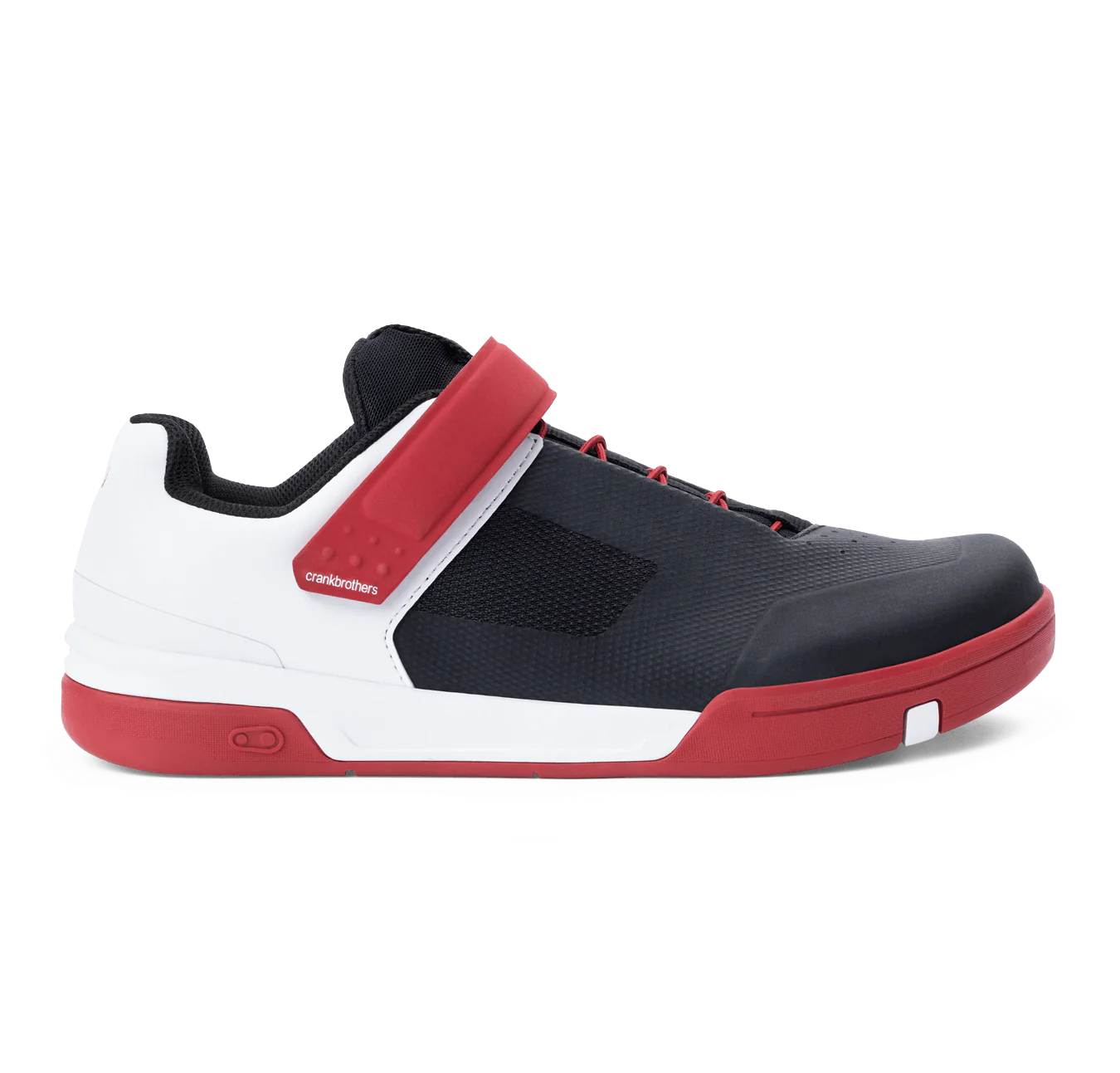 CRANKBROTHERS STAMP SPEED LACE FLAT MTB shoes Black/Red/White