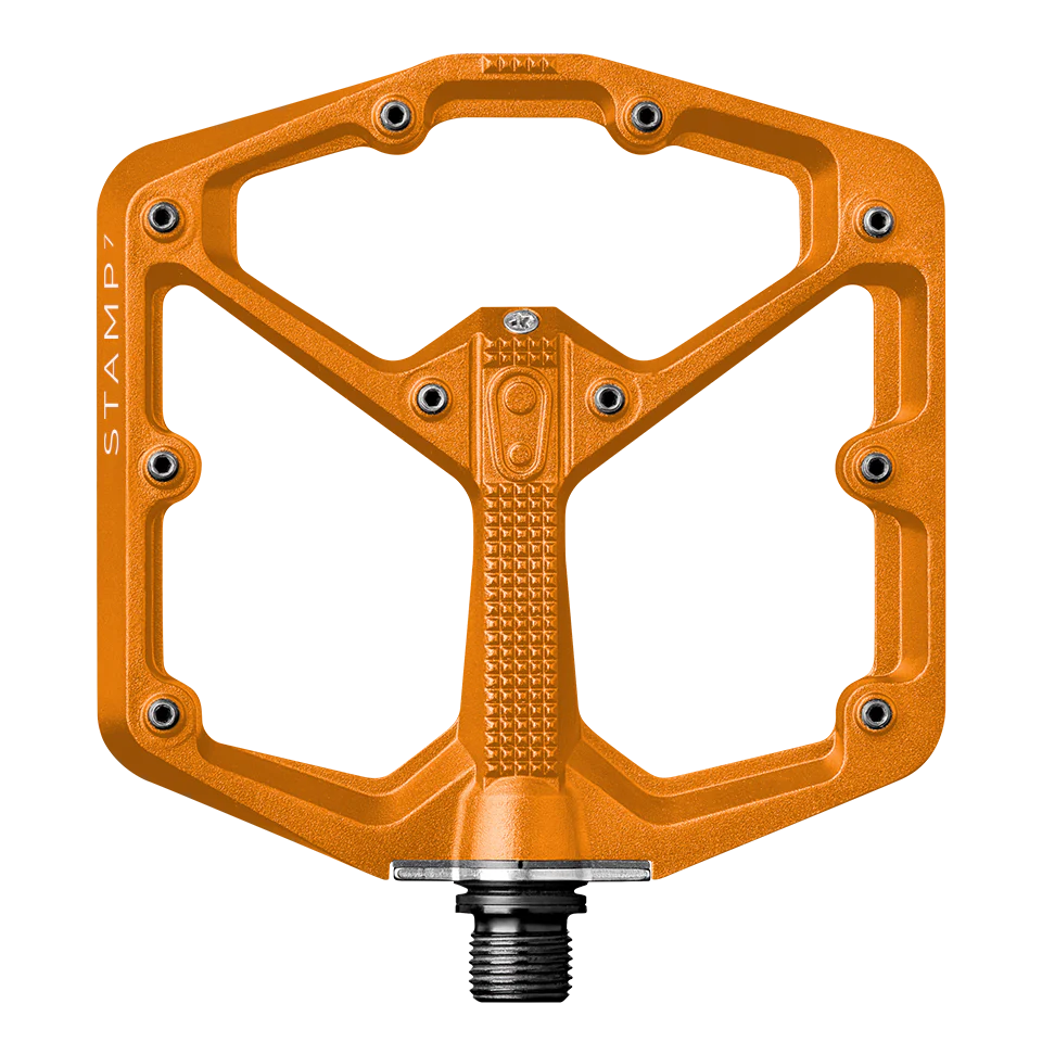 CRANKBROTHERS STAMP 7 Μεγάλα πορτοκαλί επίπεδα πετάλια