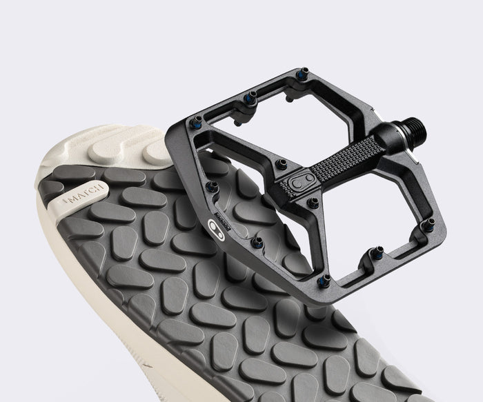 Παπούτσια ποδηλασίας βουνού CRANKBROTHERS STAMP TRAIL VENT SPEEDLACE Ανοιχτό γκρι