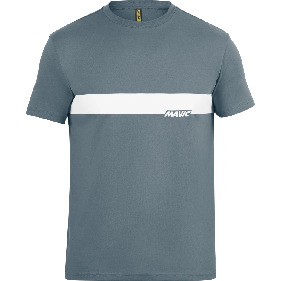 MAVIC CORPORATE STRIPE T-Shirt Blue