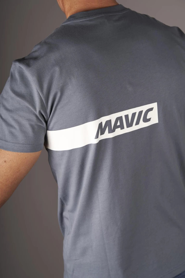 MAVIC CORPORATE STRIPE T-Shirt Blue