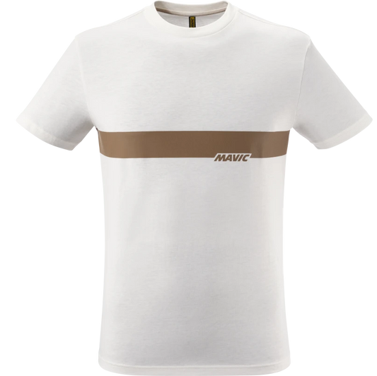 MAVIC CORPORATE STRIPE T-Shirt Λευκό