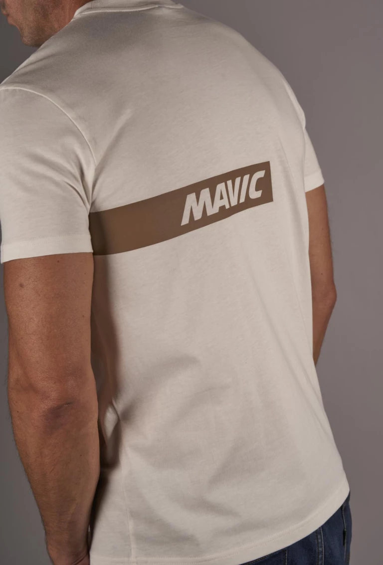 MAVIC CORPORATE STRIPE T-Shirt Λευκό