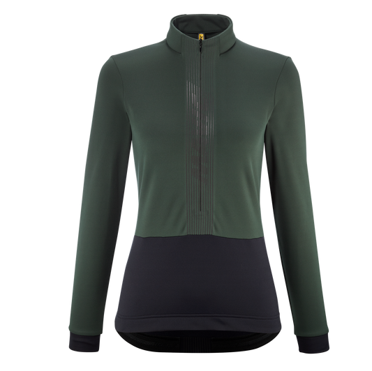 MAVIC KSYRIUM THERMO Ladies Long Sleeve Jersey Green