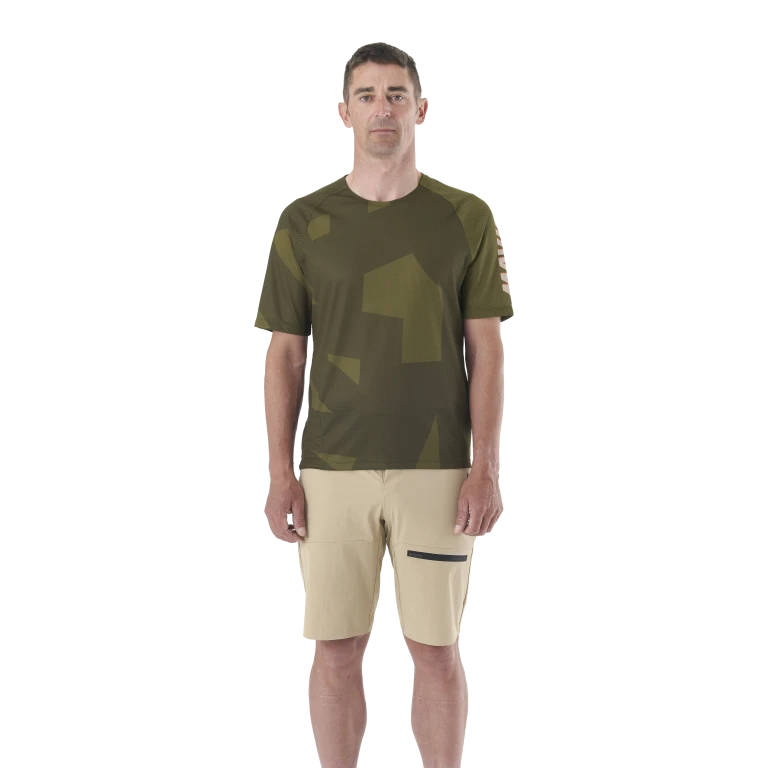 MAVIC DEEMAX ENDURO Κοντομάνικο Jersey Camo Ελαιόλαδο