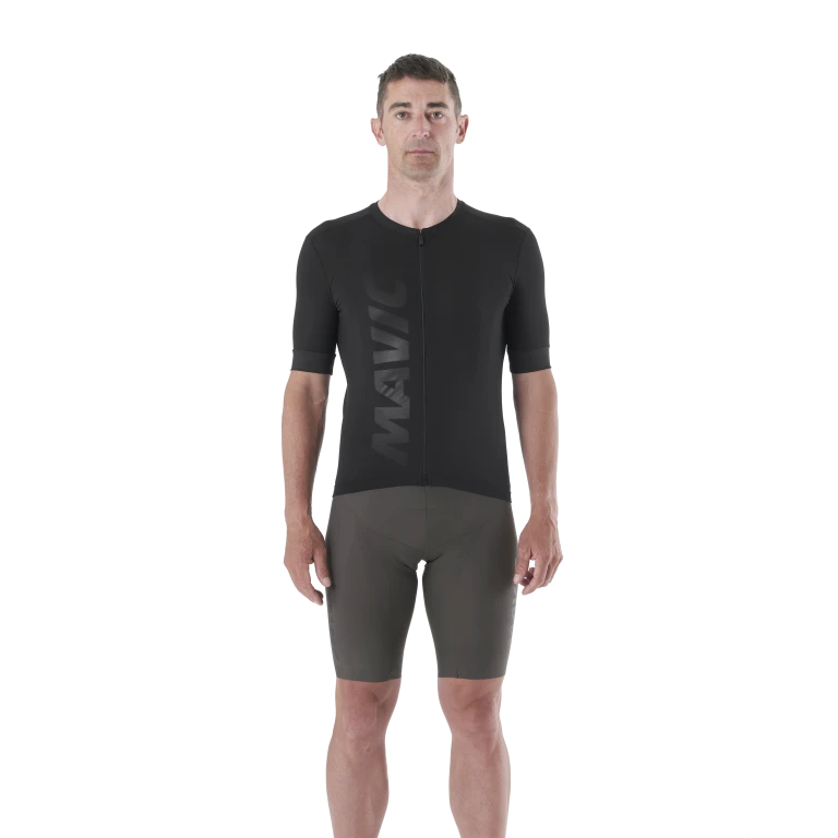 MAVIC AKSIUM Κοντομάνικο Jersey Μαύρο