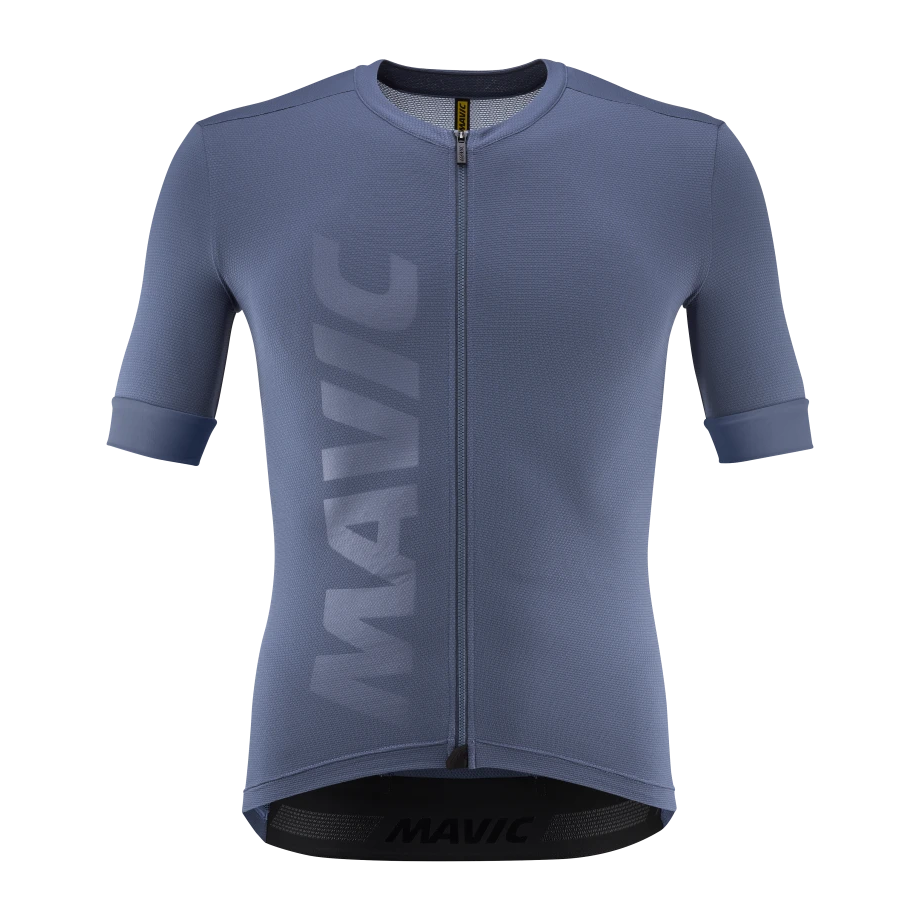 MAVIC AKSIUM Short Sleeve Jersey Blue