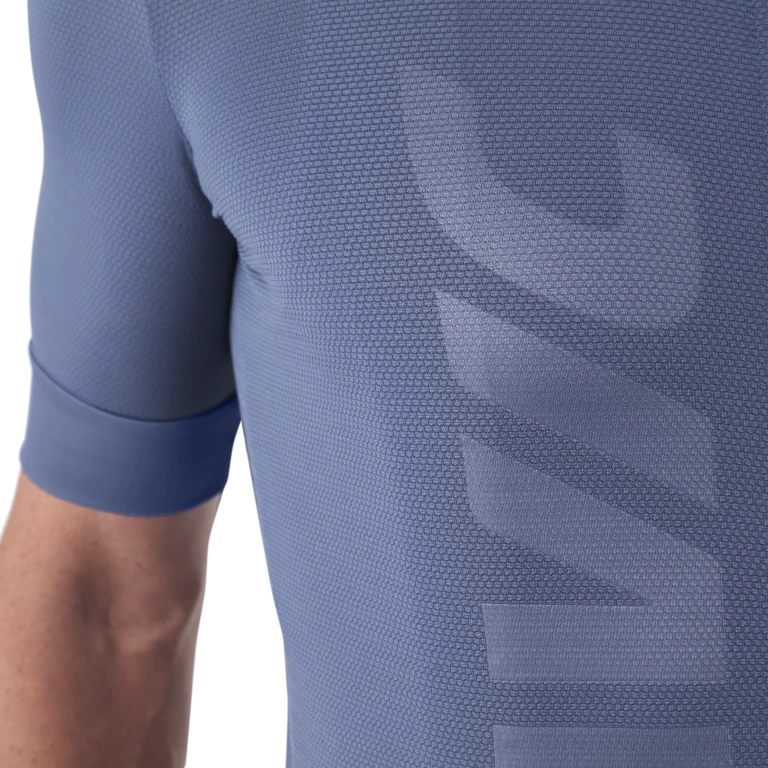 MAVIC AKSIUM Short Sleeve Jersey Blue