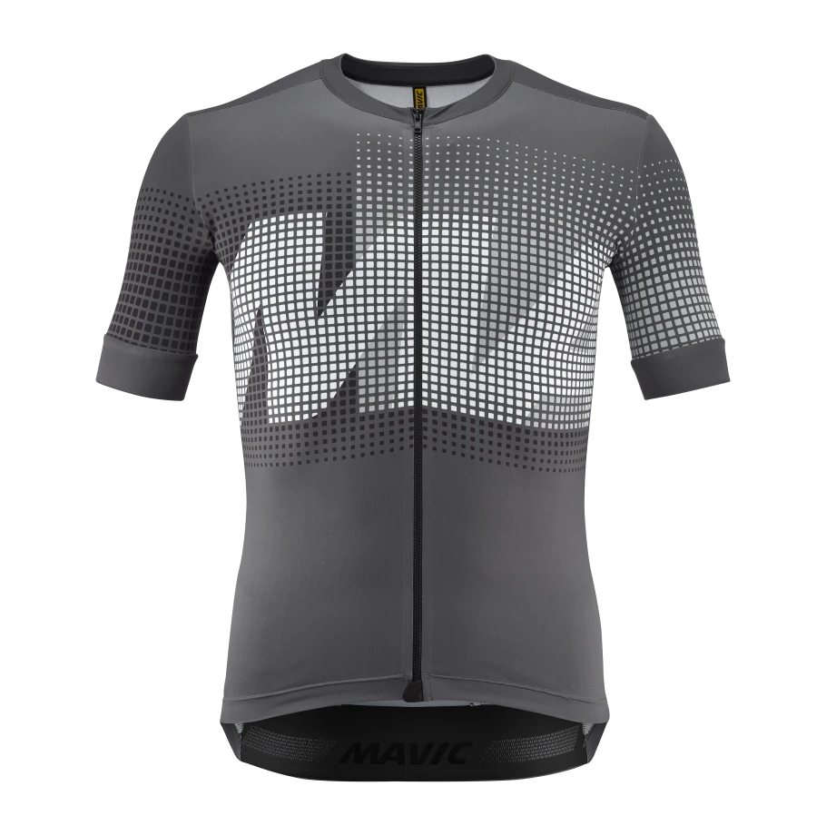 MAVIC AKSIUM GRAPHIC Short Sleeve Jersey Blue